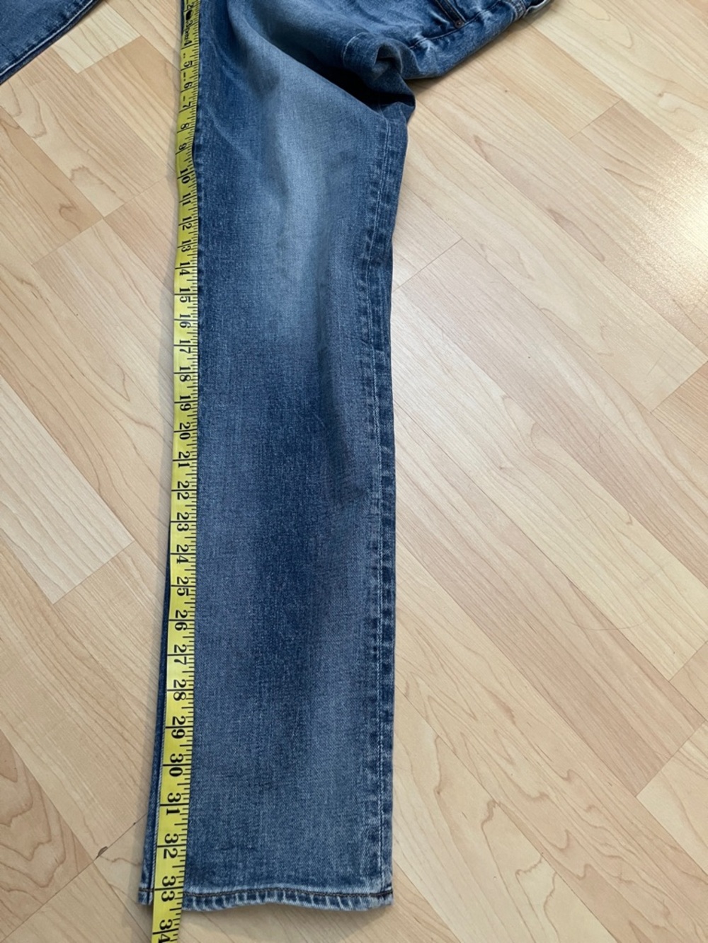7 For All Mankind adrien Jeans Men's 30 Easy Slim Straight Jeans - Picture 12 of 13